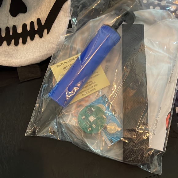 Glowing Pirate Dog Costume Halloween - Picture 11 of 11